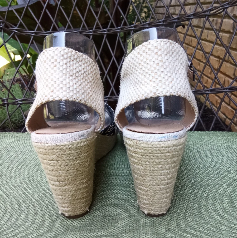 Lucky  Brand Mahima Espadrille Wedge Sandal.